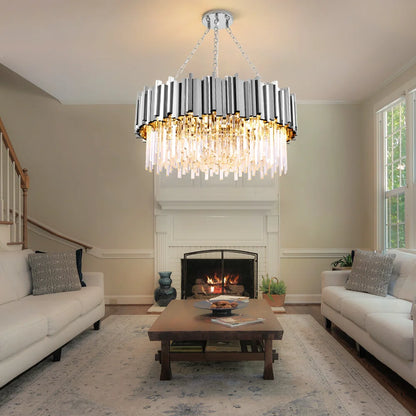 Modern living room chandelier