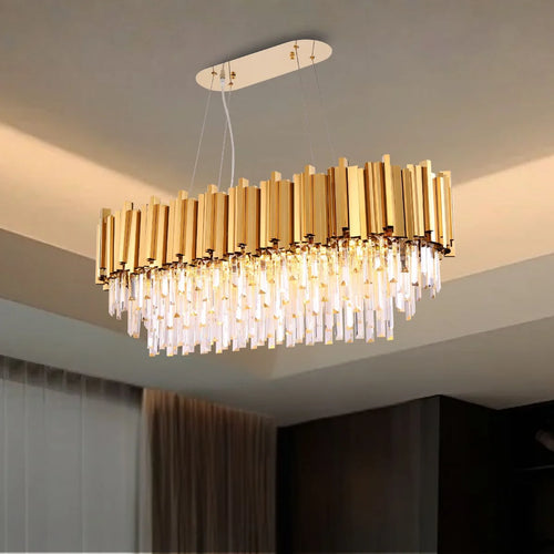 Astra Dining Chandelier Rectangular