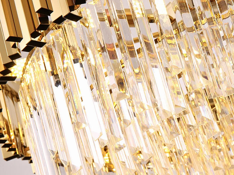 gold dining room chandelier