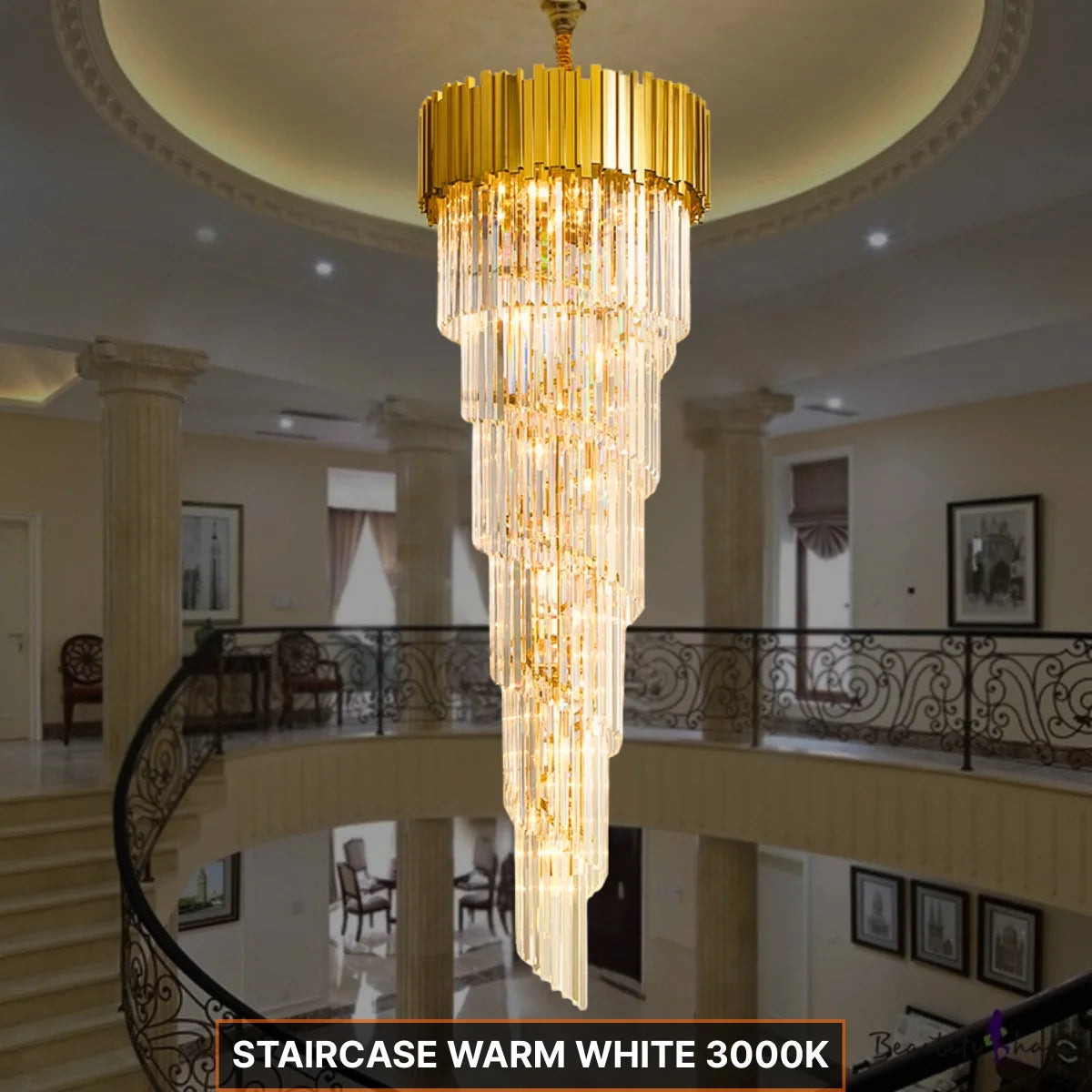 Astra Staircase Chandelier