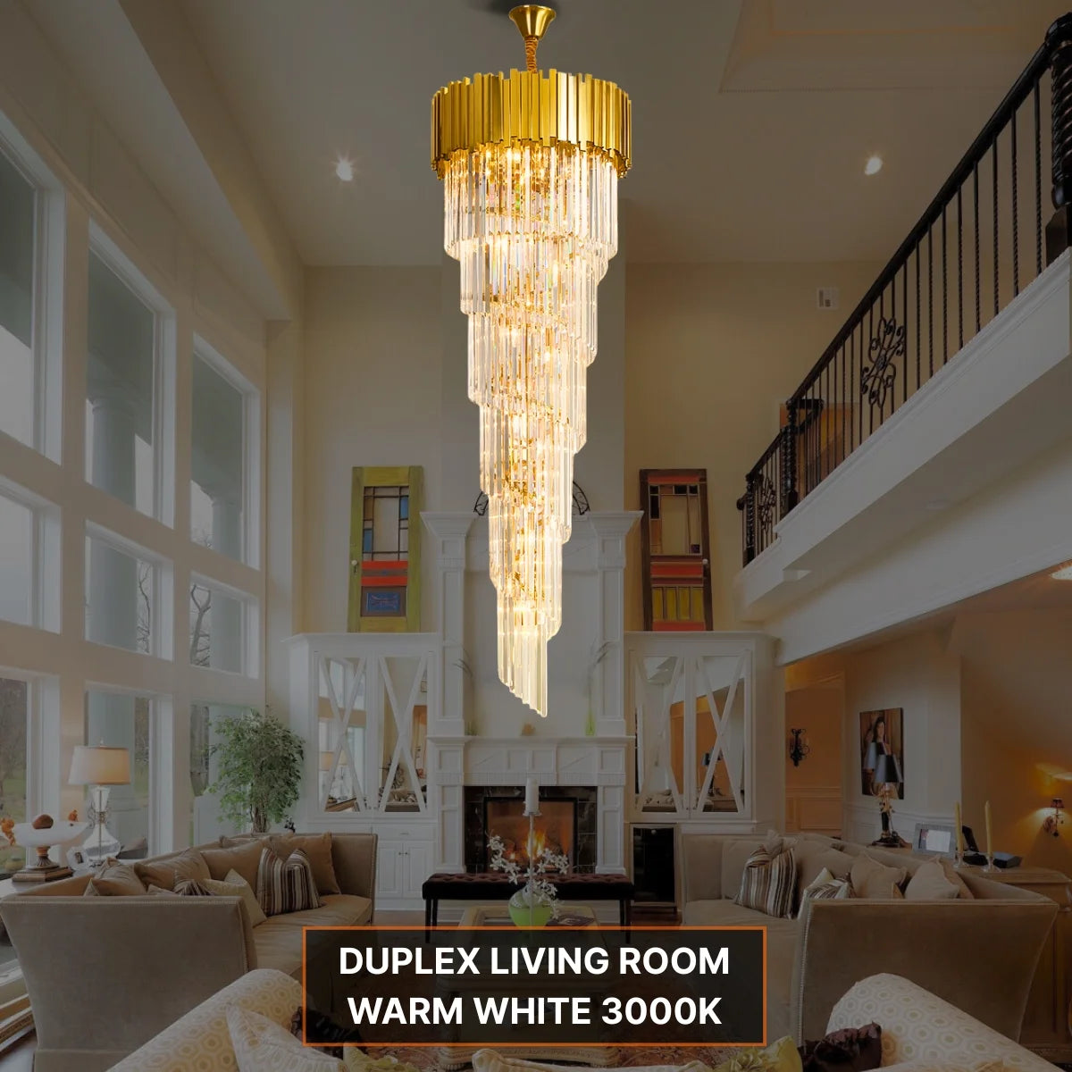 Astra Staircase Chandelier