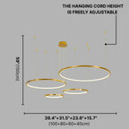 golden chandelier​