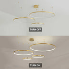 golden chandelier​