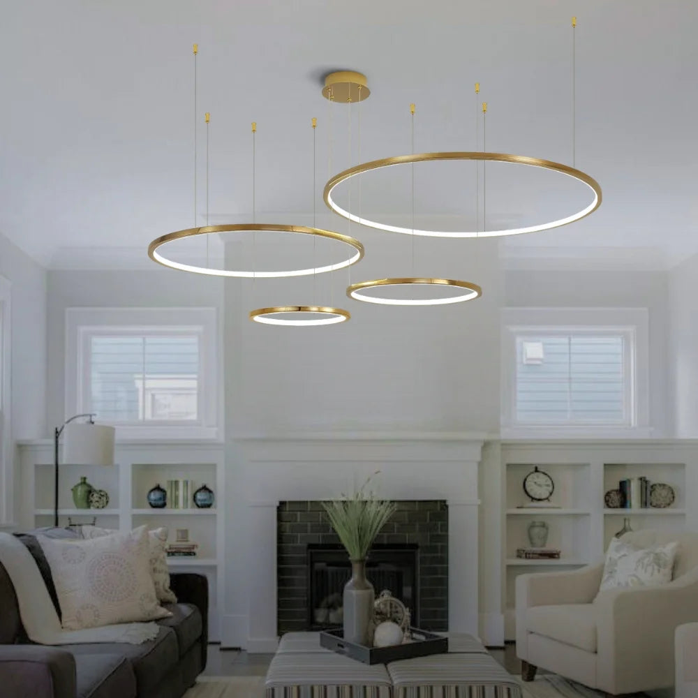 golden chandelier​