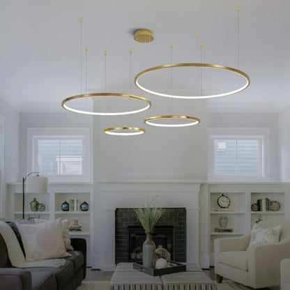 golden chandelier​