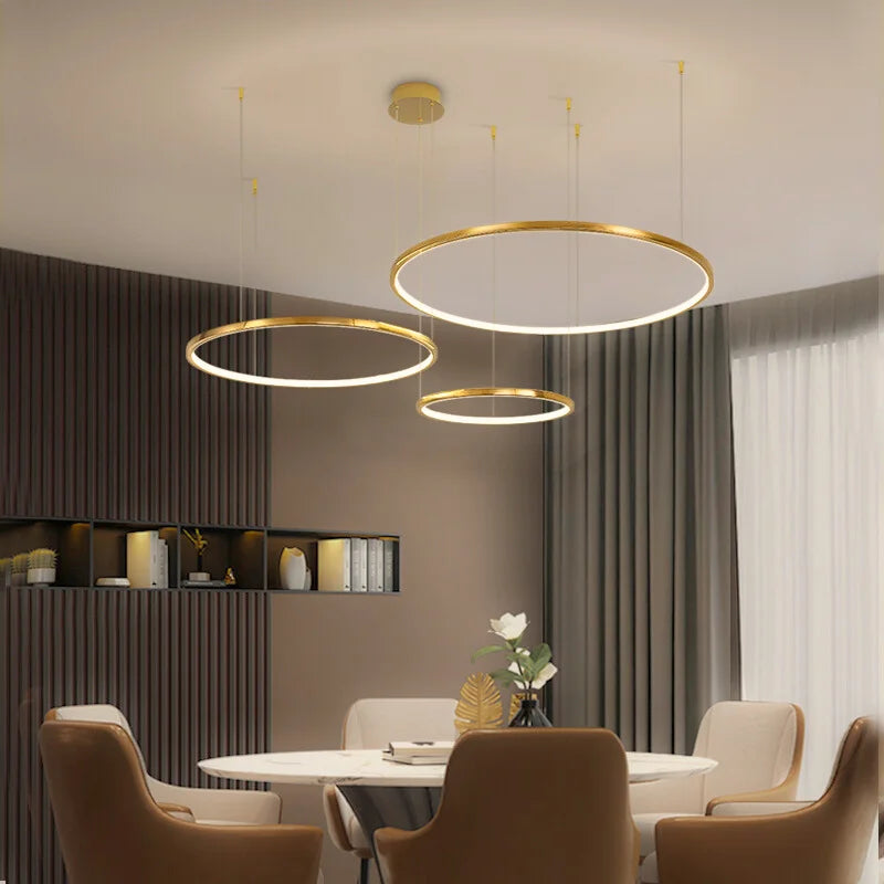 golden chandelier​
