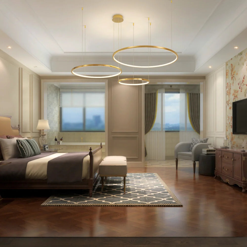 golden chandelier​