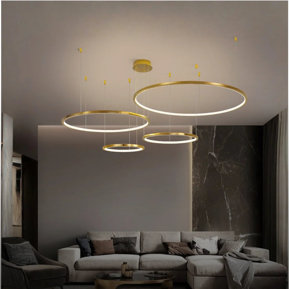 golden chandelier​