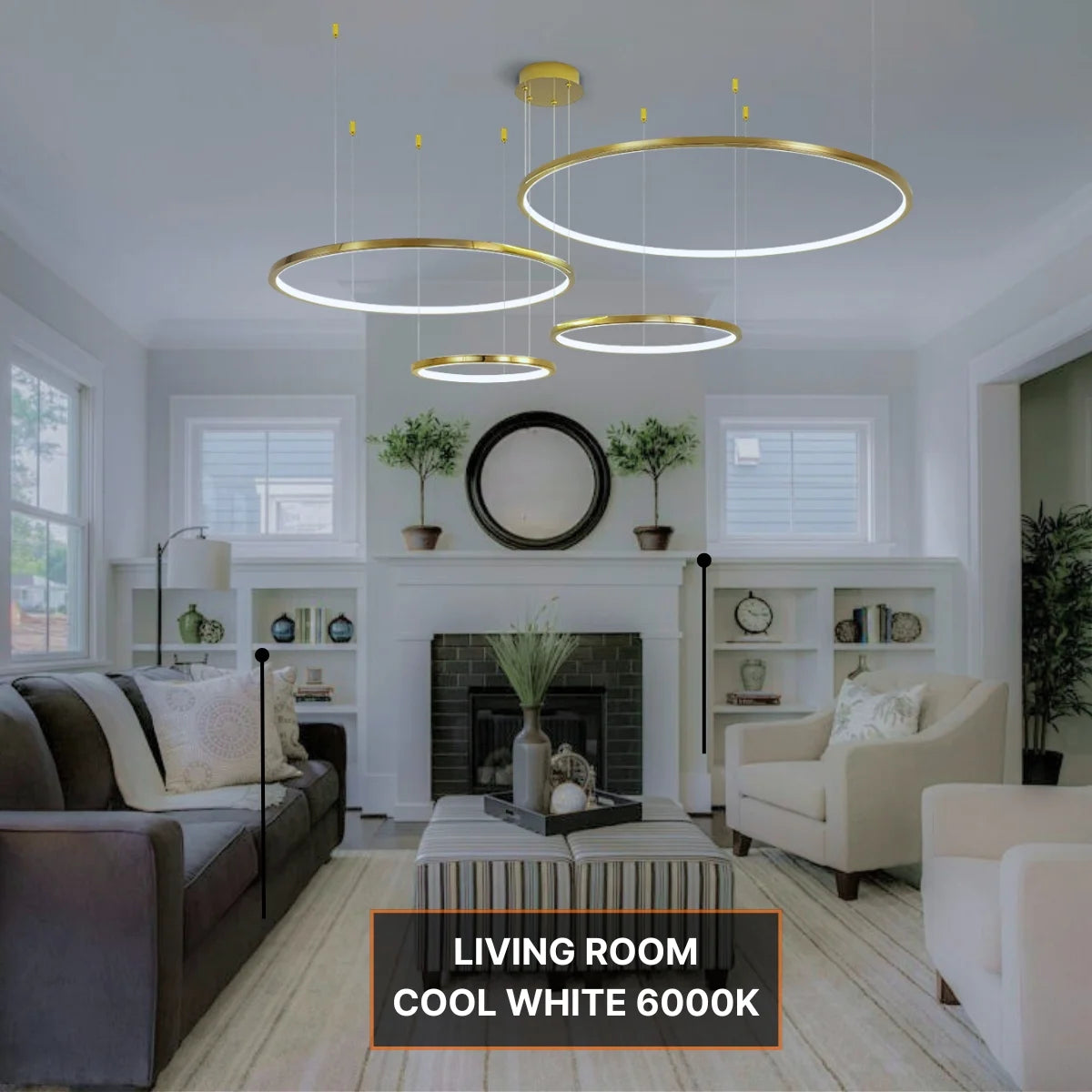 golden chandelier​