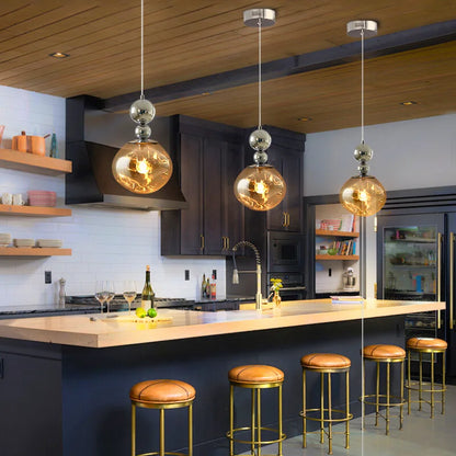 globe pendant light for dining room