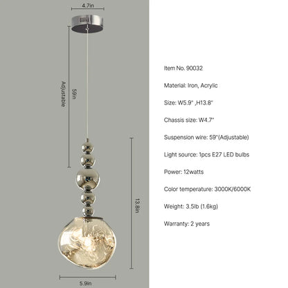 globe pendant light