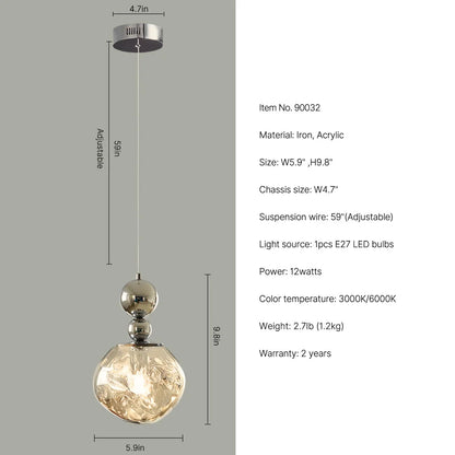 globe pendant light