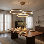 Ring chandelier for living room