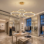 Ring chandelier for living room