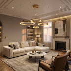 Ring chandelier for living room