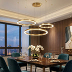 Ring chandelier for living room
