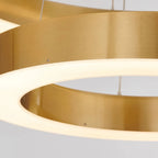 Ring chandelier for living room