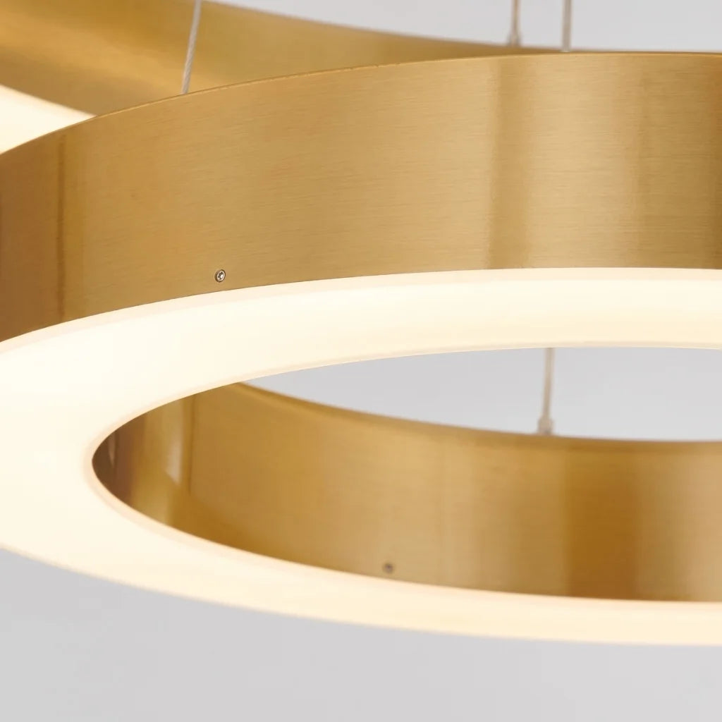 Ring chandelier for living room