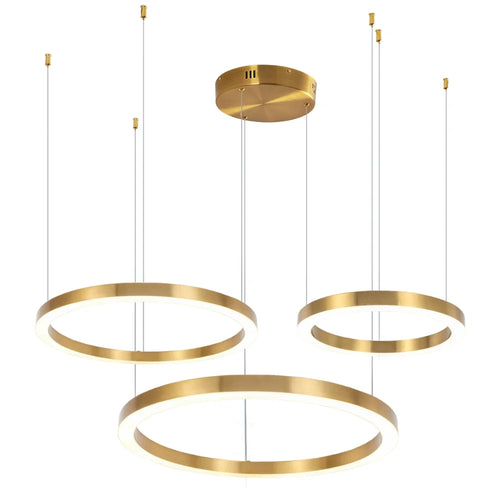 Ring chandelier for living room