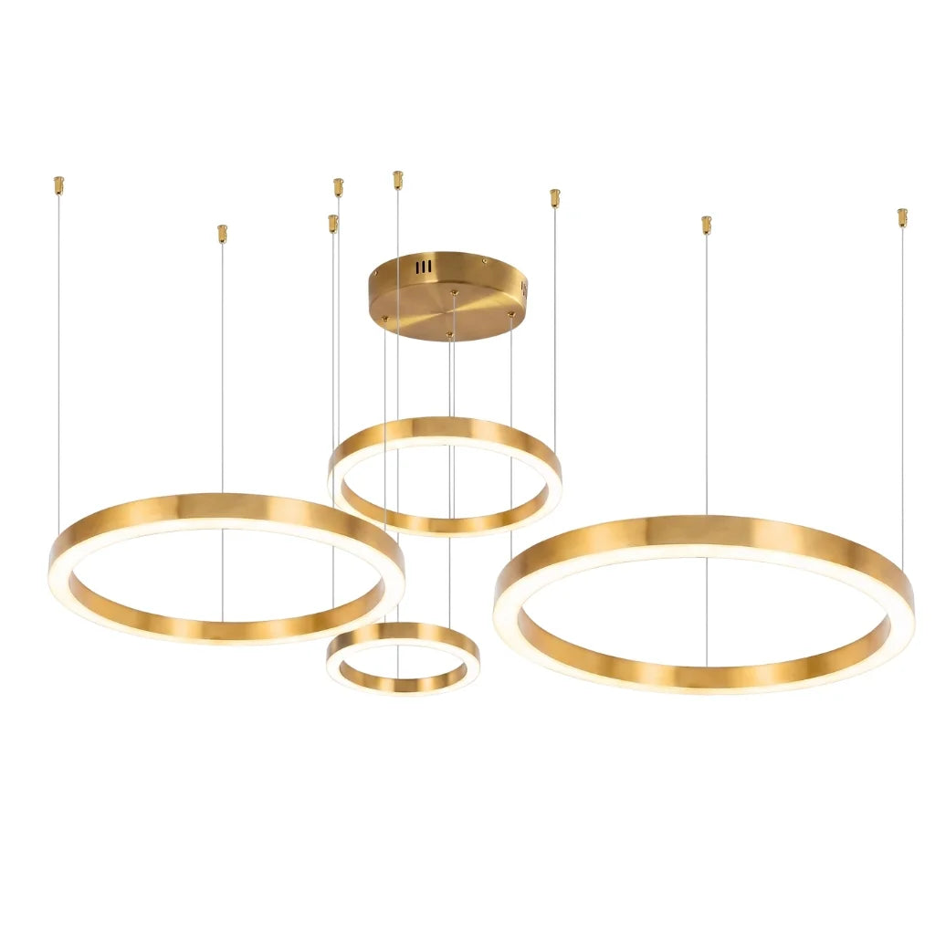 Ring chandelier for living room