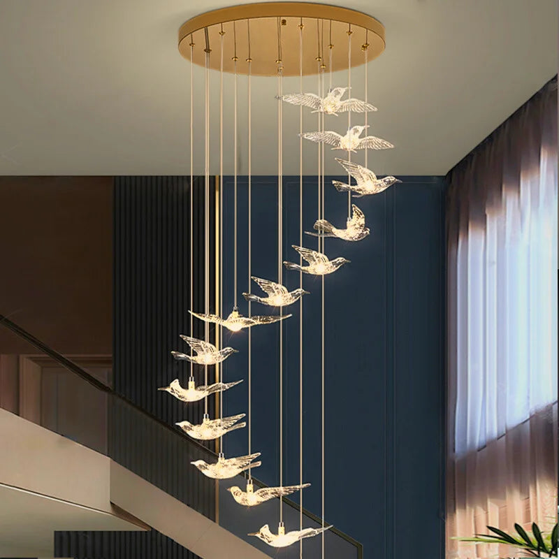 Bird Chandelier