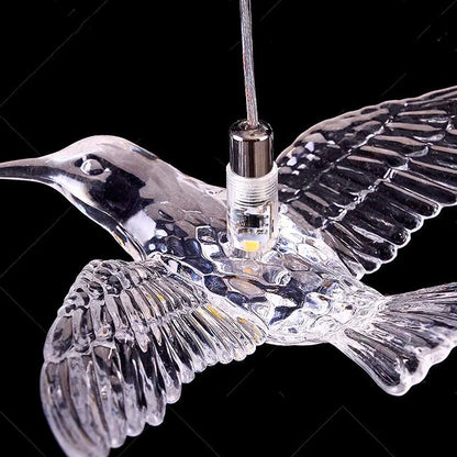 Bird Design Staircase Chandelier
