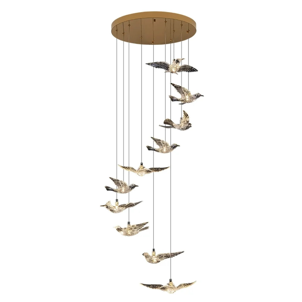 bird cage chandelier