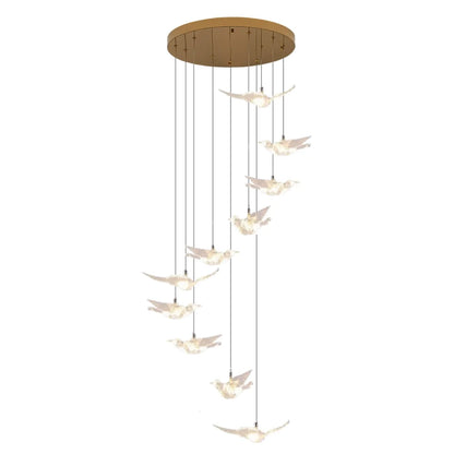 bird cage chandelier