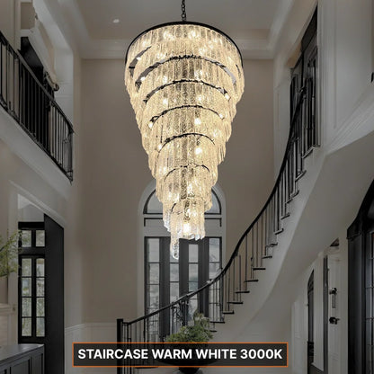 Black Glass Pendant Light