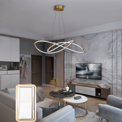 Black Gold Pendant Light