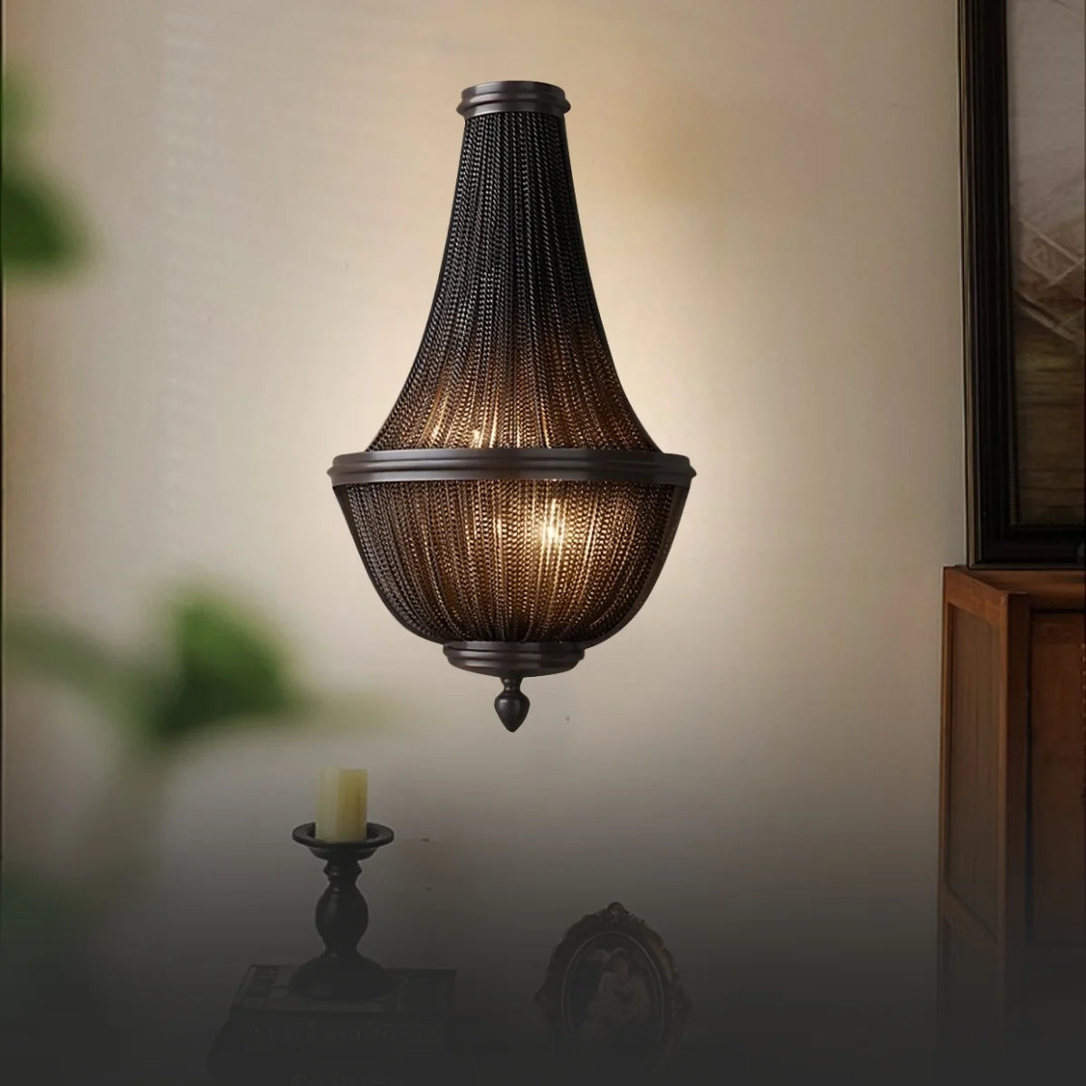 Black Wall Sconce