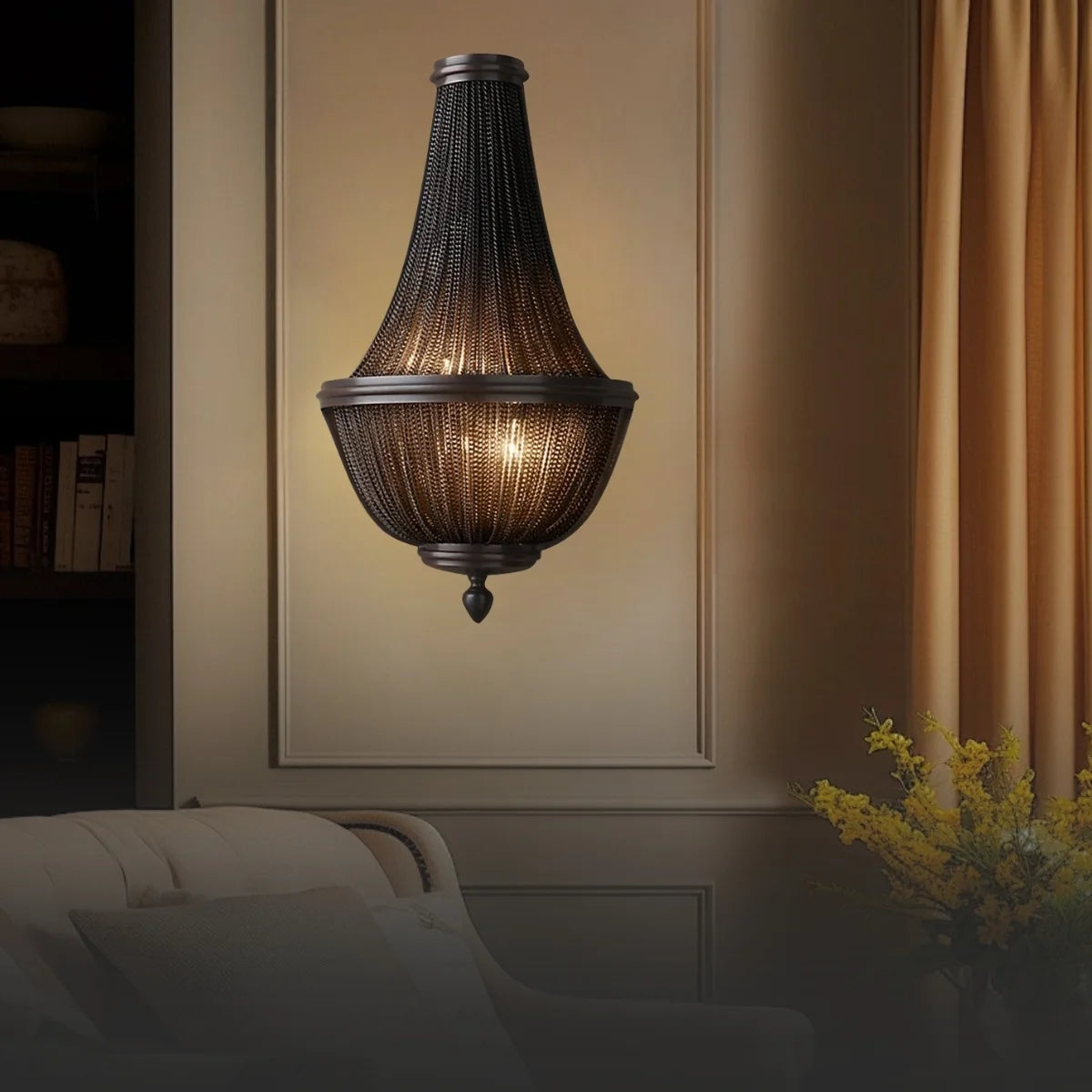 Black Wall Sconce