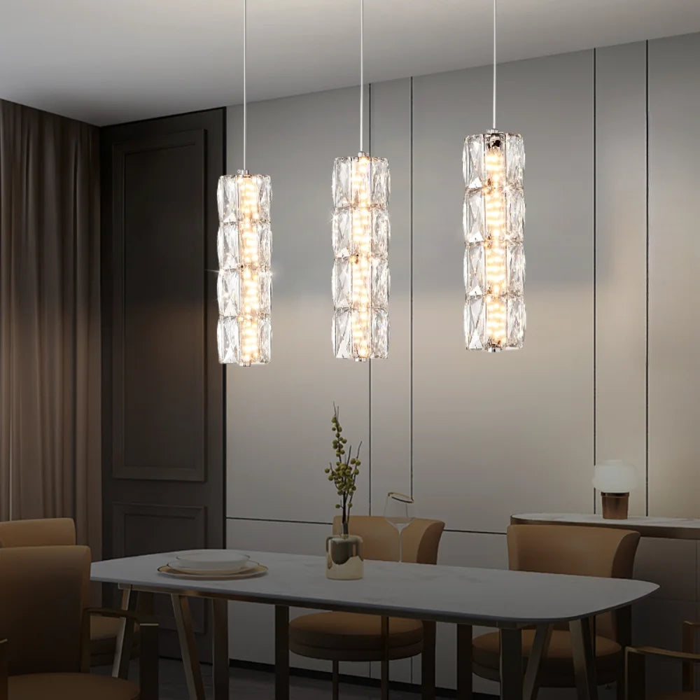 Bottle Crystal Pendant Lights