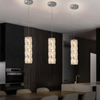 crystal light pendant