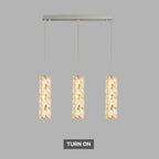 crystal light pendants