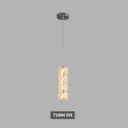 crystal light pendants