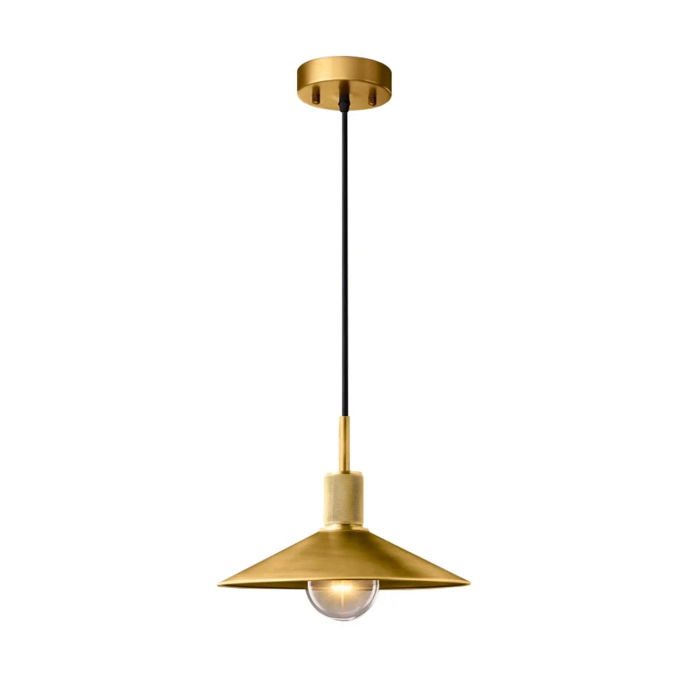 Black and Gold Pendant Light