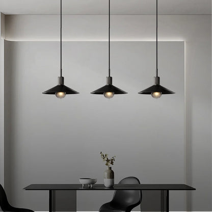 black and gold pendant lights