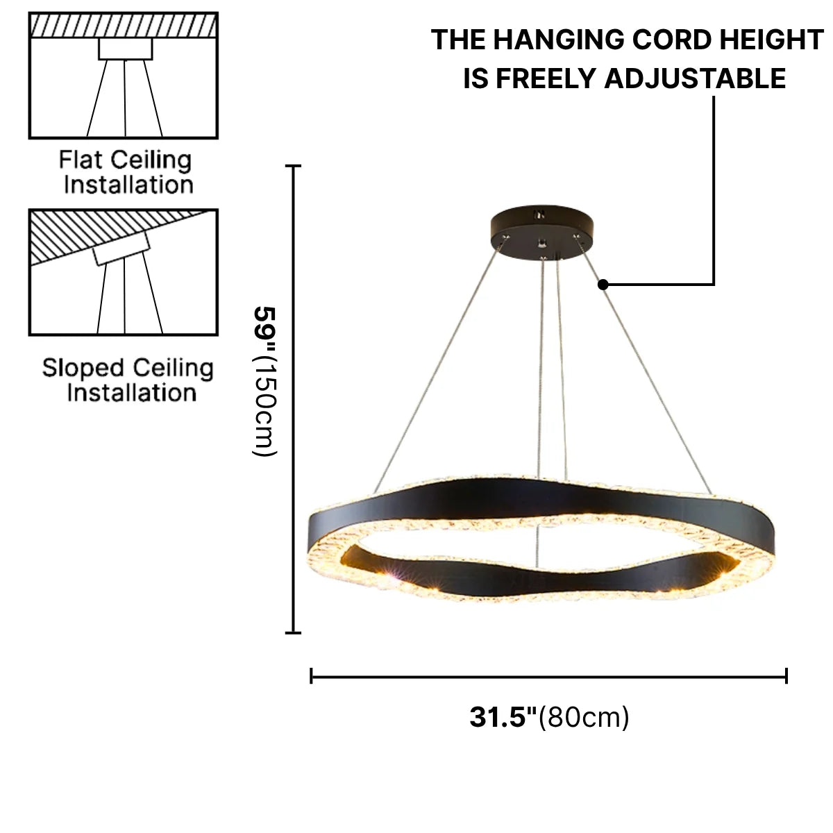Bright Chandelier