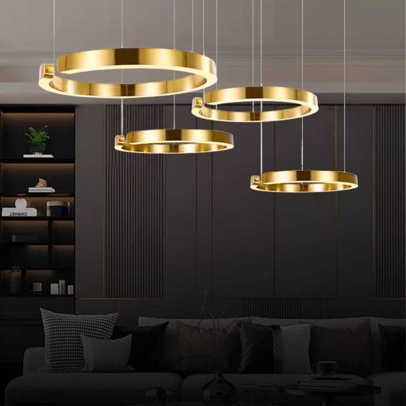 C-shaped LED Light Fixtures