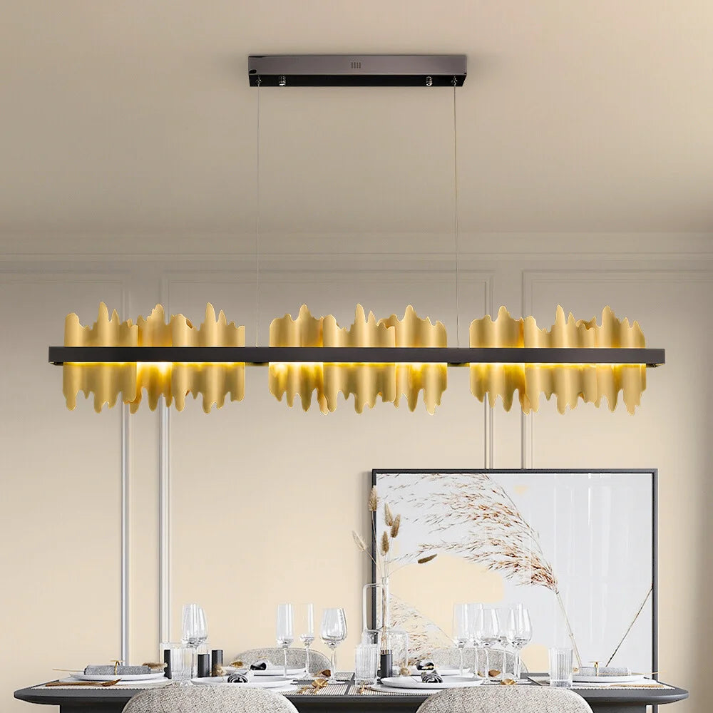 Black and Gold Chandelier