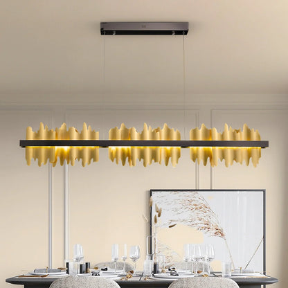Black and Gold Chandelier