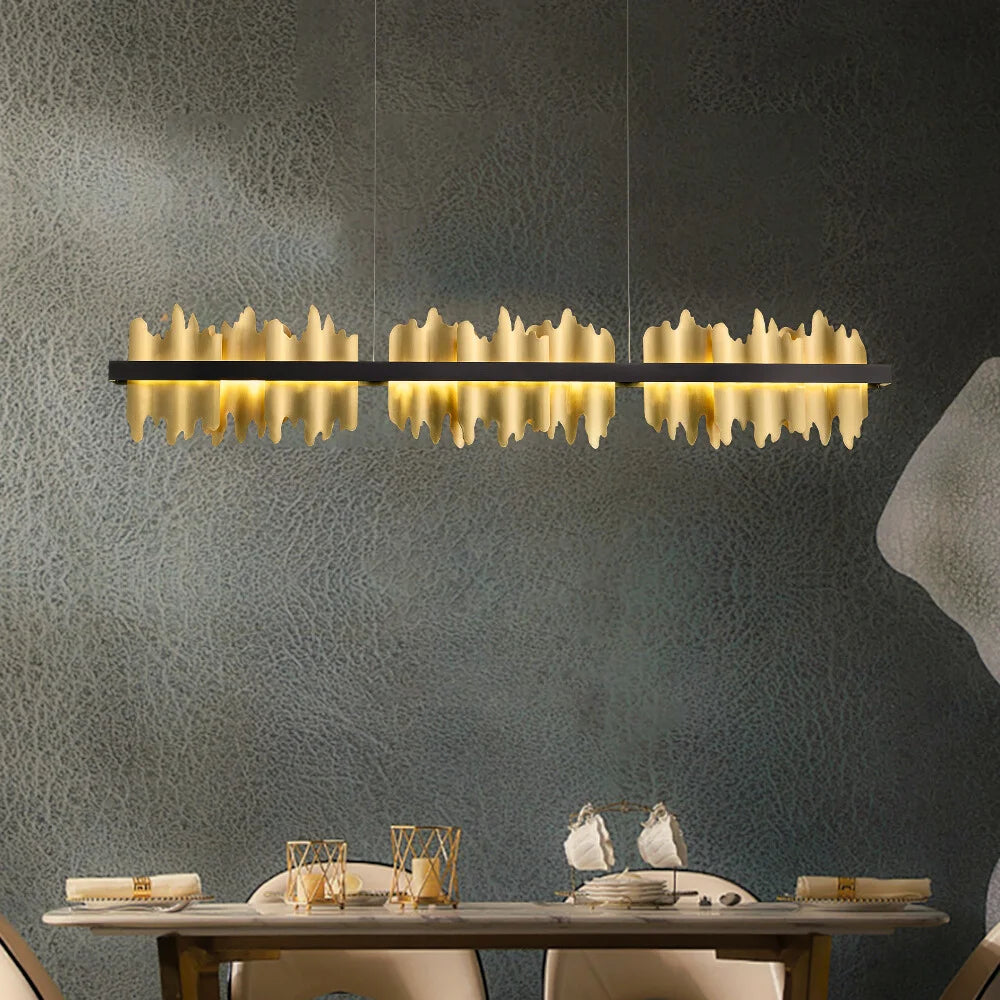 Black and Gold Chandelier