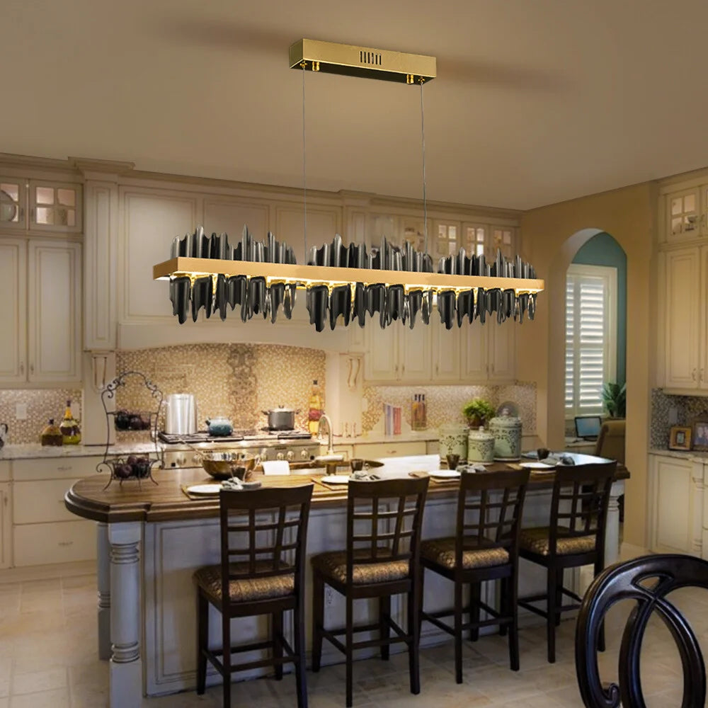 Black and Gold Chandelier