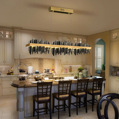 Black and Gold Chandelier