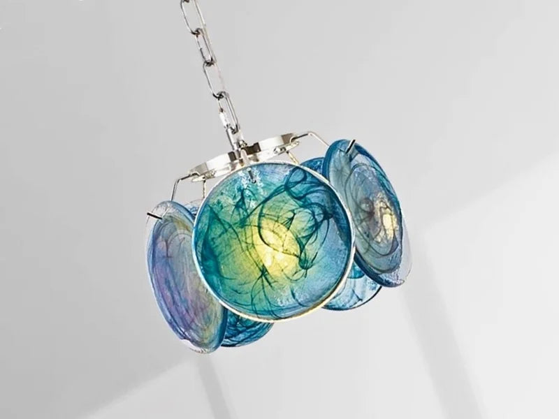modern chrome pendant lighting