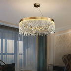 Chandelier with Crystals