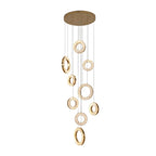 foyer chandelier modern