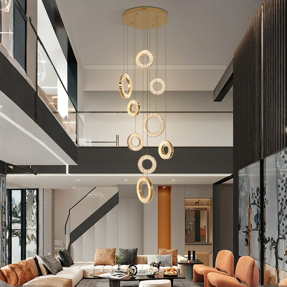 foyer chandelier modern