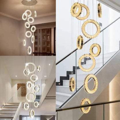 foyer chandelier modern